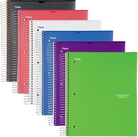 Mead Five Star Notebook at Tracy Jacoby blog