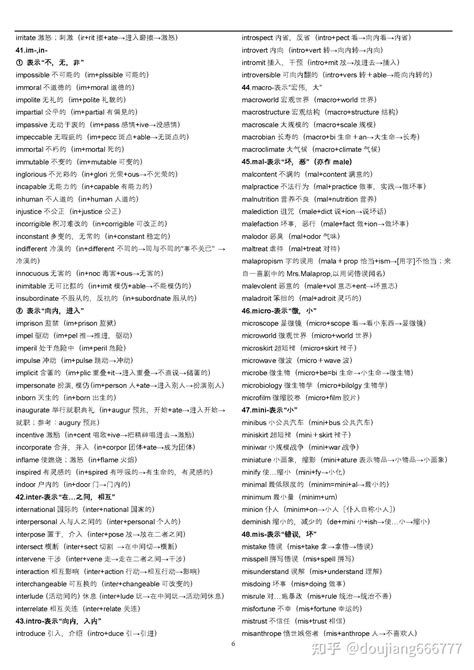 词根词缀记忆法（全）共100页pdf - 知乎