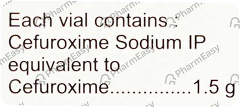 Zocef 1.5 G Powder For Injection (1): Uses, Side Effects, Price ...