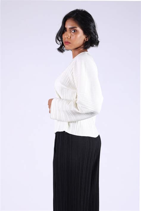 Black and White Pleated set – thesansclothing