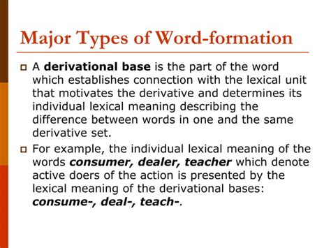 Image result for Word Class Formation