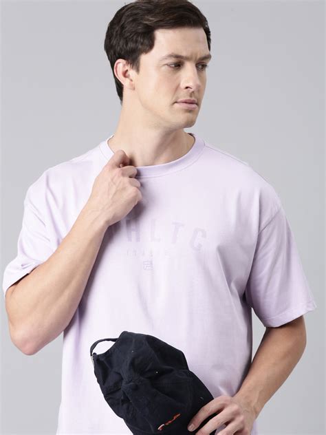 Fila Men Lavender T-Shirts Over Sized Tee – Fila India