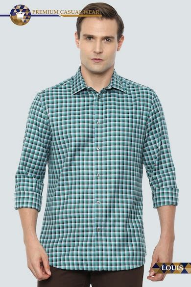 Buy Men Multi Classic Fit Check Full Sleeves Casual Shirt Online ...