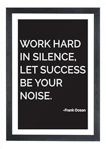 Chitransh Motivational Quates Wall Mounted Painting (14x20 inches ...