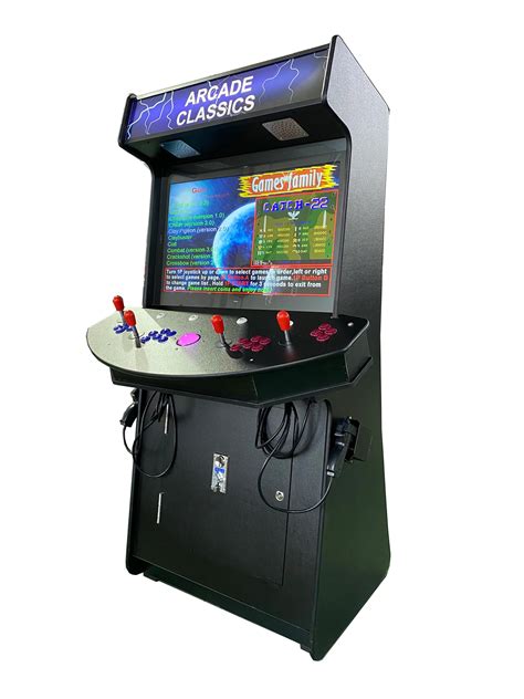 Classic Full Size 4-Player Standup Arcade Machine with 2 Shooting Guns ...