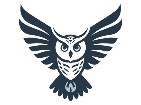 Flying Owl Logo Template Vector File Download | Logowik