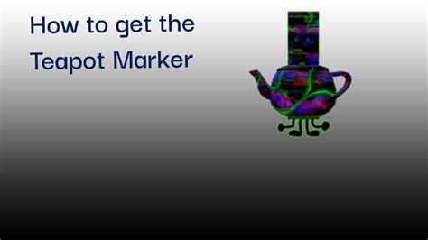 Image result for Teapot Marker Code