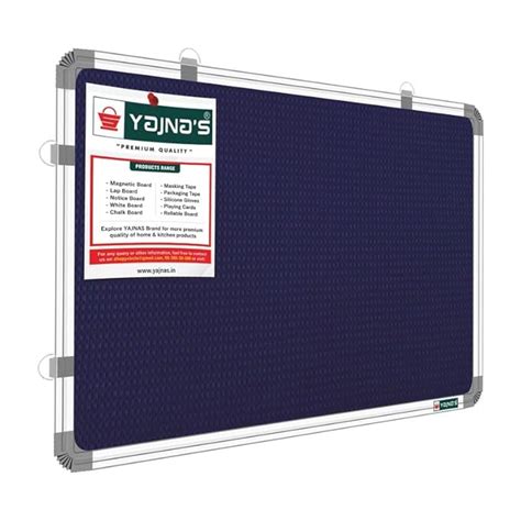 YAJNAS 2x2 Feet Premium Material Notice Pin-up Board/Pin-up Board/Soft ...
