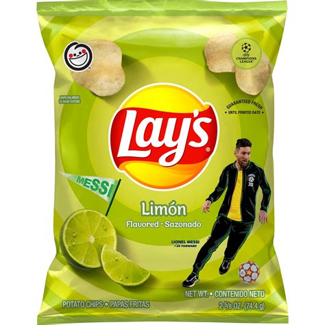 (1PACK),Lay's Limon Flavored Potato Chips Snack Chips - Walmart.com