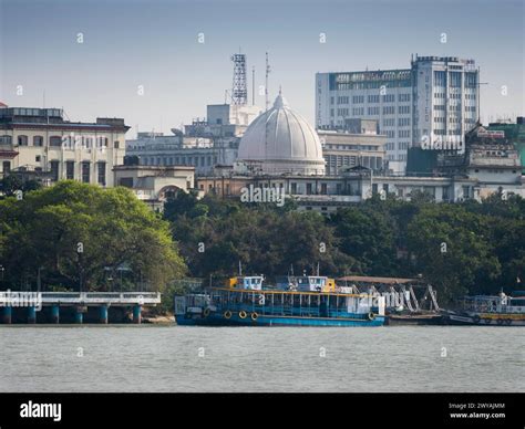 India, Kolkata, Hooghly river scene Stock Photo - Alamy