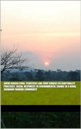 Buem Agricultural Strategies and Crop Choices as Adaptability Practices ...