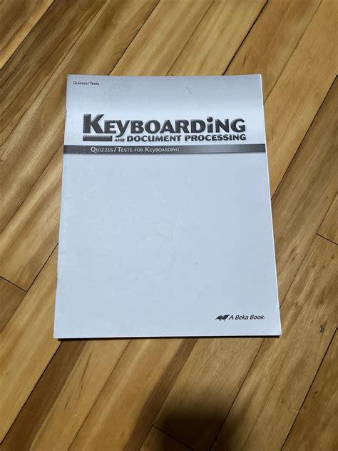 Keyboarding - Test and Qizzes – Grace School Associations