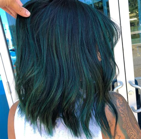 Emerald Green Hair -Yeah... The Grass Is Greener On This Side!
