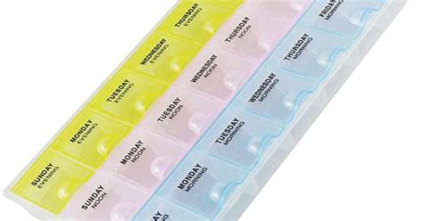 Ag424A Medication Container Organizer 7 Days - Poland, New - The ...