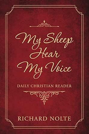 Buy My Sheep Hear My Voice: Daily Christian Reader Book Online at Low ...