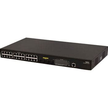 B02014-01006 QX-S1024GT-4G-PW 1GbEベーシックPoE+・レイヤ2スイッチ 1台 NEC 【通販モノタロウ】