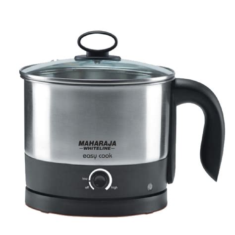 Buy Maharaja Metal Whiteline Easy Cook 1.2 L Electric Kettle (Black ...
