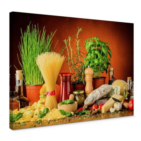 Italian Kitchen Canvas print | wall-art.com