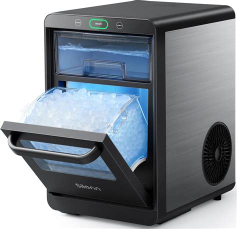 Amazon.com: KBice Self Dispensing Countertop Nugget Ice Maker, Crunchy ...
