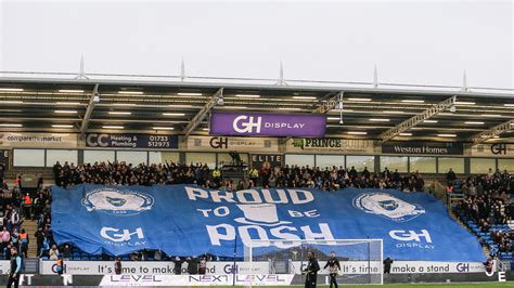 Remaining Blocks Of GH Display Stand Open For Reading With Singing Section | Peterborough United ...