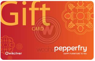 Pepperfry E-Gift Cards - Instant Delivery | Woohoo.in