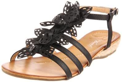 Buy Wanted Shoes Women's Leafy Sandal,Black,5.5 M US at Amazon.in