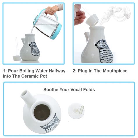 Buy DR Nelson’s Steam Inhaler 500ml Pot Without Mouthpiece, AvonGreen ...