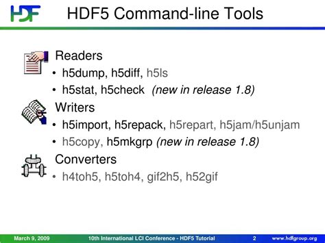 HDF5 Command Line Setup 的图像结果