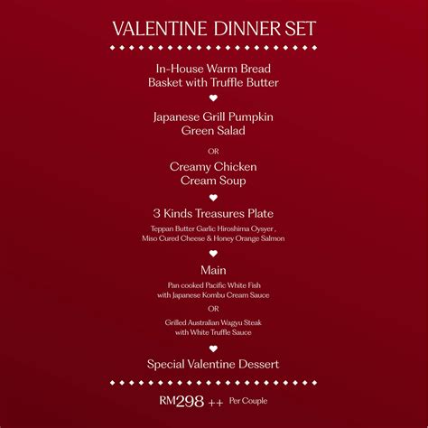 14 Restaurants With Valentine’s Day Menus If The Way To Bae’s Heart Is ...