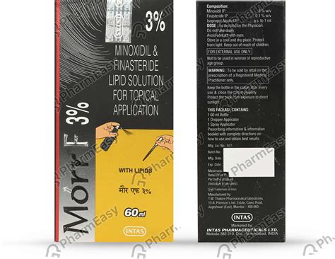 Morr F 3% Solu 60ml: Uses, Side Effects, Price & Dosage | PharmEasy
