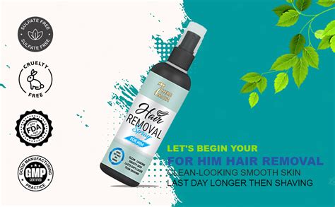 7HerbMaya Hair Remover Spray for Him 100ml : Amazon.in: Beauty