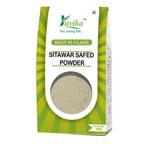 Sitawar Safed Powder - Sitavri White (100g) – Yuvika Herbs Ayurveda