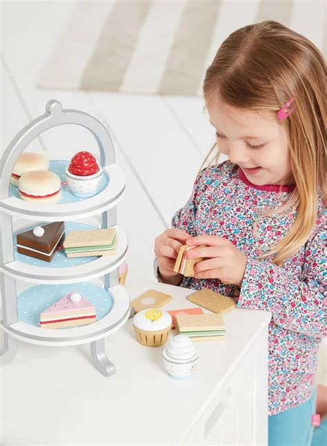 JoJo Maman Bebe Wooden High Tea Set | Best Price UAE