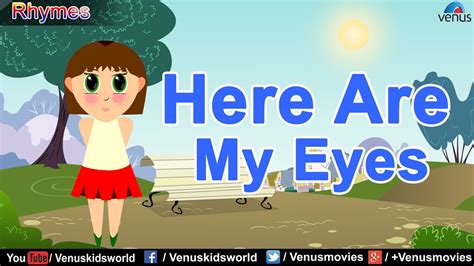 Here Are My Eyes ~ Popular Rhyme for Kids - YouTube