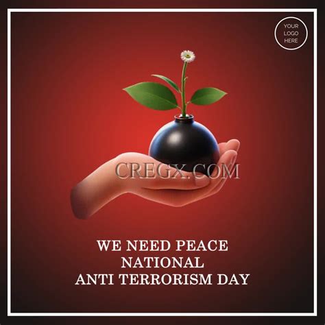 Editable Anti terrorism day Video Template | Cregx.com – CREGX