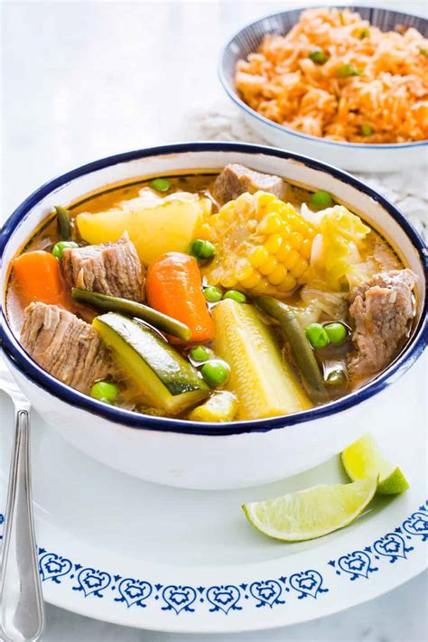 Caldo de Res Receta Mexicana (Cocido)