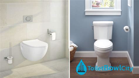 Difference Between a Wall Mounted Toilet and a Floor Mounted Toilet ...