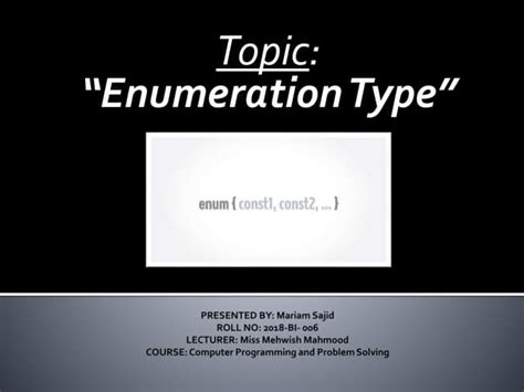 Example of Enumeration Format 的图像结果