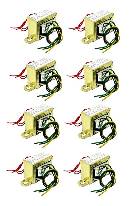 INVENTO 8Pcs 6V 0.5A 500mA 6-0-6 Transformer Copper Winding 220V AC to ...