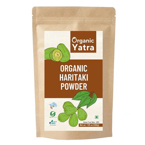 Buy Organic Yatra Certified Organic Haritaki Powder 200 grams ...