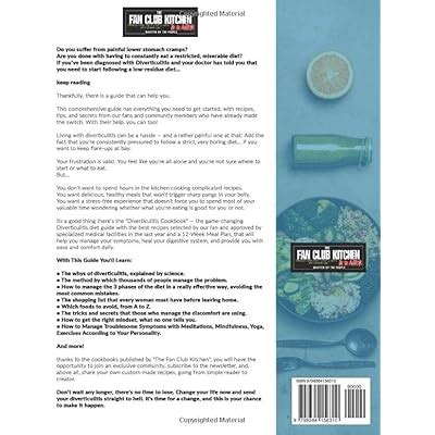 Buy Diverticulitis Cookbook: Quick & Easy Clear Liquid, Low Residue ...