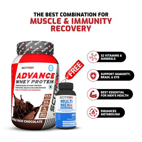 Buy Advance Whey Protein Online - Scitron
