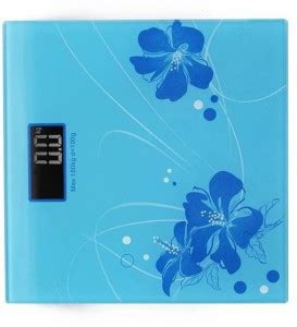 Gadget Tree Personal Body Weight Machine Digital Blue Glass Weighing ...