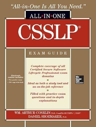 CSSLP Certification All-in-One Exam Guide eBook : Conklin, Wm. Arthur ...