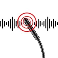 Amazon.in: Buy COOLCOLD USB Microphone – Plug & Play Noise Cancelling ...