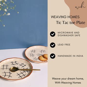 Buy Ceramic Snack Plates at the Low Prices – WeavingHomes