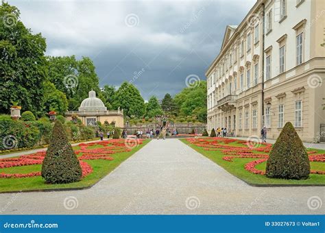 Mirabell Gardens in Salzburg, Austria Editorial Stock Photo - Image of ...