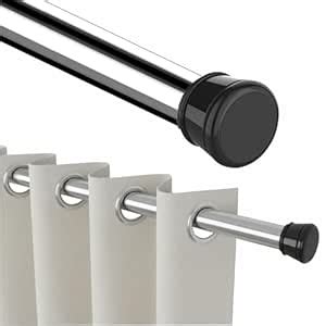 JD FRESH 85 to 140 Cm Stainless Steel Extendable Curtain Rod Holder ...