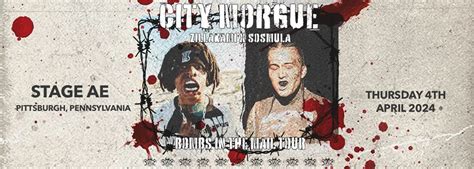 City Morgue Tickets | 4 April 2024 | Stage AE