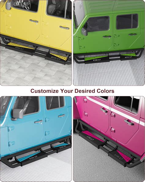 KYBOLT Running Boards Compatible with 2020-2024 Jeep India | Ubuy
